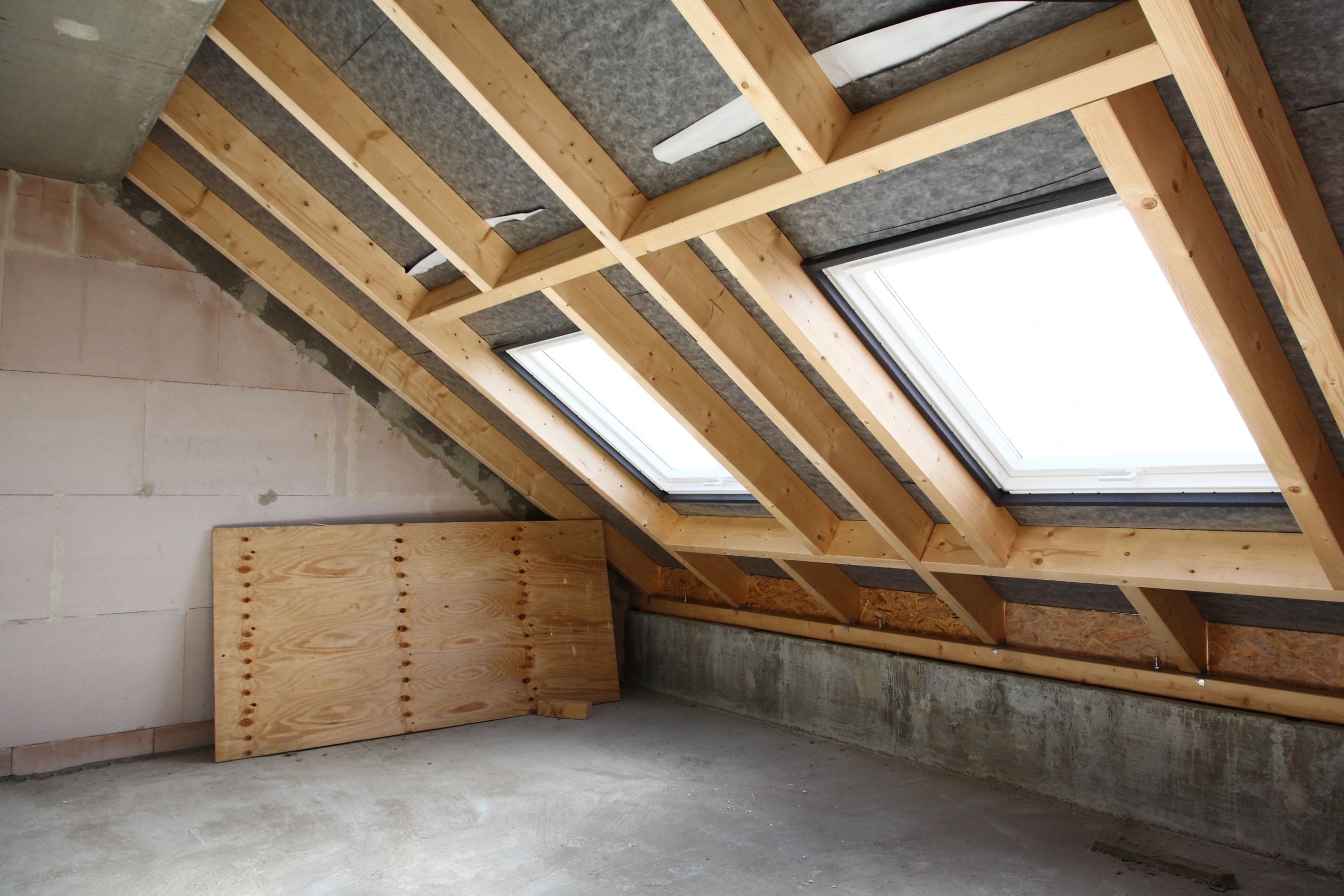 Isolation de toiture par l'intérieur (panneaux pir) en Belgique